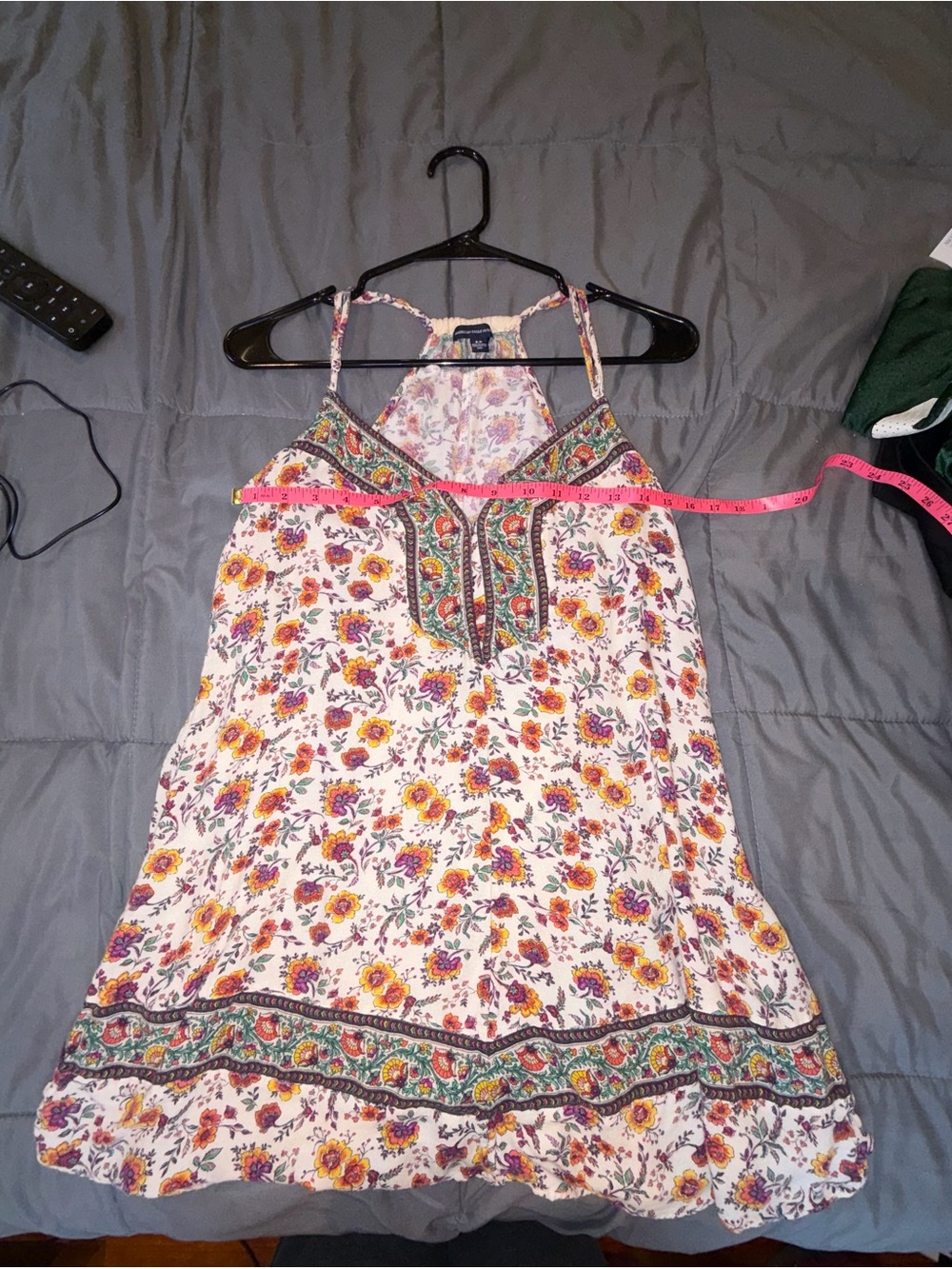 American Eagle Outfitters Floral Boho Tank Top Size Small - Picture 5 of 6